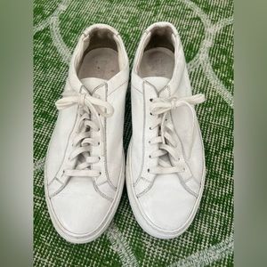 White Common Projects Sneakers